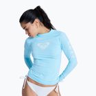 Dámske plavecké tričko longsleeve ROXY Whole Hearted tanager turquoise