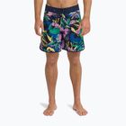 Pánske plavecké šortky Quiksilver Surfsilk Scallop 18" dark navy interact floral