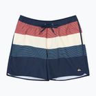 Pánske plavecké šortky Quiksilver Stretch Scallop Volley 16" dark navy tijuana