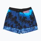 Pánske plavecké šortky Quiksilver Everyday Printed Volley 15" Monaco Blue Thermotropics