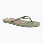 Dámske žabky ROXY Sandy III oil green