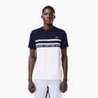 Pánske tričko Lacoste TH7515 white/navy blue