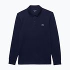Pánske polo  tričko longsleeve Lacoste DH5523 navy blue