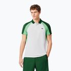 Pánske tričko Lacoste Tennis Polo DH8963 white/liamone green