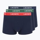 Pánske boxerky Lacoste 5H12997 3 páry navy blue/green/red/navy blue