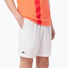 Lacoste pánske tenisové šortky GH7413 white/mango tree red