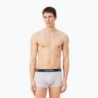 Pánske boxerky Lacoste 5H1300 3 pack silver chine/flagstone/black