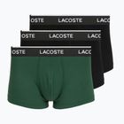 Pánske boxerky Lacoste 5H1300 3 pack black/green