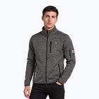 Pánska fleecová mikina Aulp Navoy Melanged Knit anthracite 1