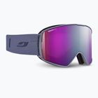 Lyžiarske okuliare Julbo Launcher Reactiv High Contrast dark blue/flash purple