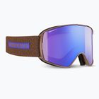 Lyžiarske okuliare Julbo Launcher Reactiv High Contrast brown/flash blue