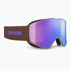 Lyžiarske okuliare Julbo Cyrius X Reactive Glare Control brown/flash blue