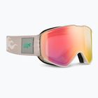 Lyžiarske okuliare Julbo Cyrius X Reactive High Contrast beige/flash red