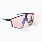 Cyklistické okuliare Julbo Edge Reactiv 1-3 High Contrast matné priesvitné čiernofialové