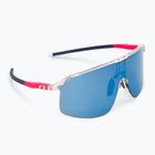 Julbo Dencity Spectron 3 lesklé krištáľové/fluorescenčné ružové/modré cyklistické okuliare