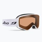 Detské lyžiarske okuliare Julbo Atome Chromakids white/brown