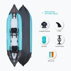 Nafukovací kajak pre 2 osoby AQUADESIGN Koloa 360 cm blue/black