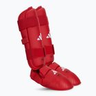 Holenné chrániče adidas WKF red