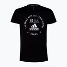 adidas Boxerské tréningové tričko čierne ADICL01B