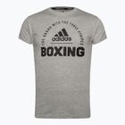 Pánske tričko adidas Boxing medium grey/heather black