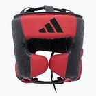 Boxerská prilba adidas Combat 50 HG čierna/červená