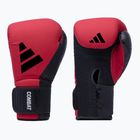 Červeno-čierne boxerské rukavice adidas Combat 50