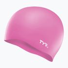 Detská plavecká čiapka TYR Wrinkle-Free Silicone pink