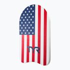 Plavecká doska TYR Classic Kickboard USA red/navy