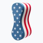 Plavecká doska TYR Pull Float USA červená/navy