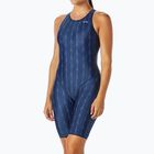 Dámske jednodielne plavky TYR Fusion 2 Aerofit Shortjohn navy