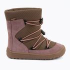 Detské barefoot snehule Froddo Barefoot Tex Track Wool dark pink
