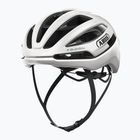 Cyklistická prilba ABUS Taipan LED shiny white