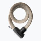 Zámok na bicykel ABUS Yarnit 4004K/110 sand stone