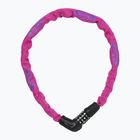 Zámok na bicykel ABUS Steel-O-Chain 5805C/75 pink