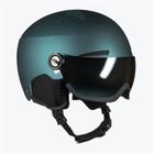 Lyžiarska prilba Alpina Arber Visor Q Lite petrol/green matt