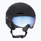 Lyžiarska prilba Alpina Oro QV Mips black matt/ice blue