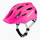 Detská cyklistická prilba Alpina Carapax shocking pink matte