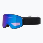 Lyžiarske okuliare Alpina Ladis QM black matt/blue