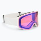 Lyžiarske okuliare Alpina Ladis QM white matt/blue