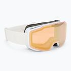 Lyžiarske okuliare Alpina Taos QV white matt/ gold