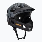 Detská cyklistická prilba Alpina Rupi black camo/orange matt