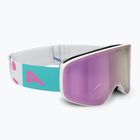 Detské lyžiarske okuliare Alpina Fernie Q-Lite white/confetti matt