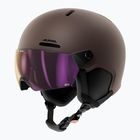 Lyžiarska prilba Alpina Arber 2 Visor Q-Lite ox brown matt