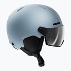 Lyžiarska prilba Alpina Arber 2 Visor Q-Lite ice blue matt