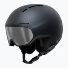 Lyžiarska prilba Alpina Vizzard QV MIPS midnight grey matt
