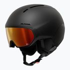 Lyžiarska prilba Alpina Vizzard Q-Lite black matte