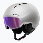 Lyžiarska prilba Alpina Vizzard Q-Lite white matt