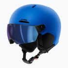 Detská lyžiarska prilba Alpina Zupo 2 Visor Q-Lite blue matt