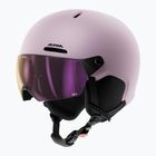 Detská lyžiarska prilba Alpina Zupo 2 Visor Q-Lite rose matt