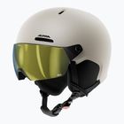 Detská lyžiarska prilba Alpina Zupo 2 Visor Q-Lite sand matt